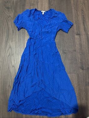 Leith Blue High Low Dress